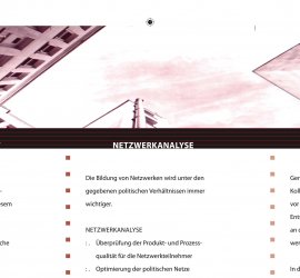 Printdesign von asign-design: Folder eines Coaching Teams