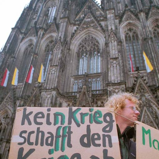 EU-Gipfel 1999: Aktion von Obdachlosen