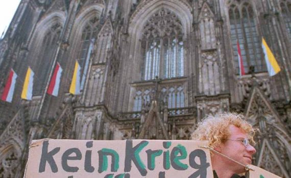 EU-Gipfel 1999: Aktion von Obdachlosen