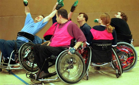 Sport für Rollstuhlfahrer