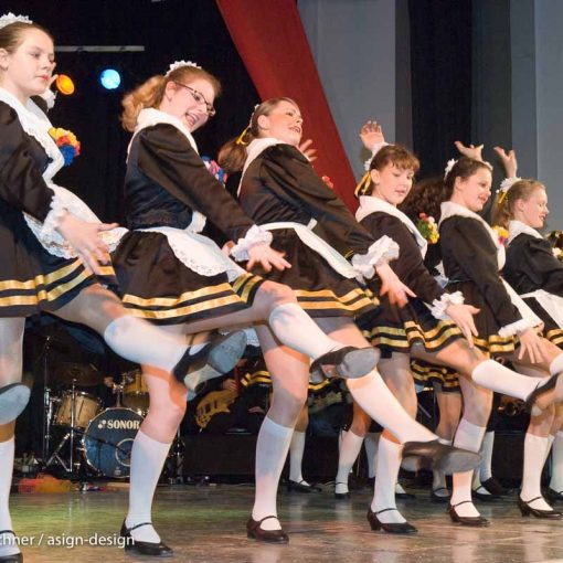 Karneval 2007: Die Kindertanzgruppe "Hellige Pänz" der Lyskircher Junge.