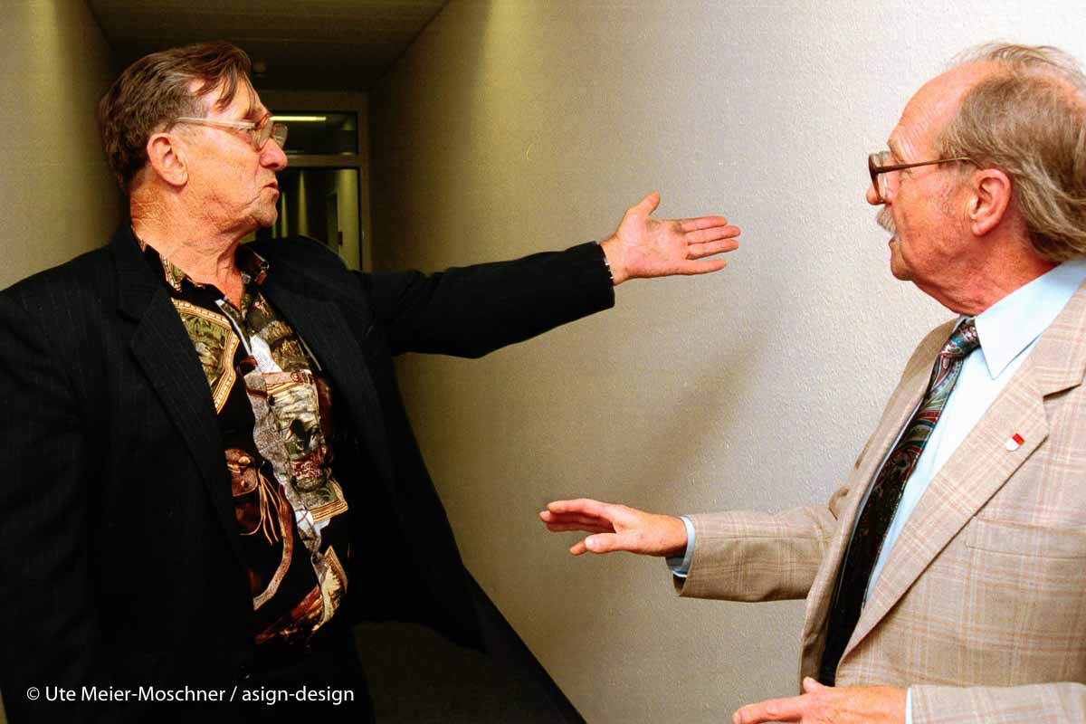 Zwangsarbeiter zu Besuch in Köln