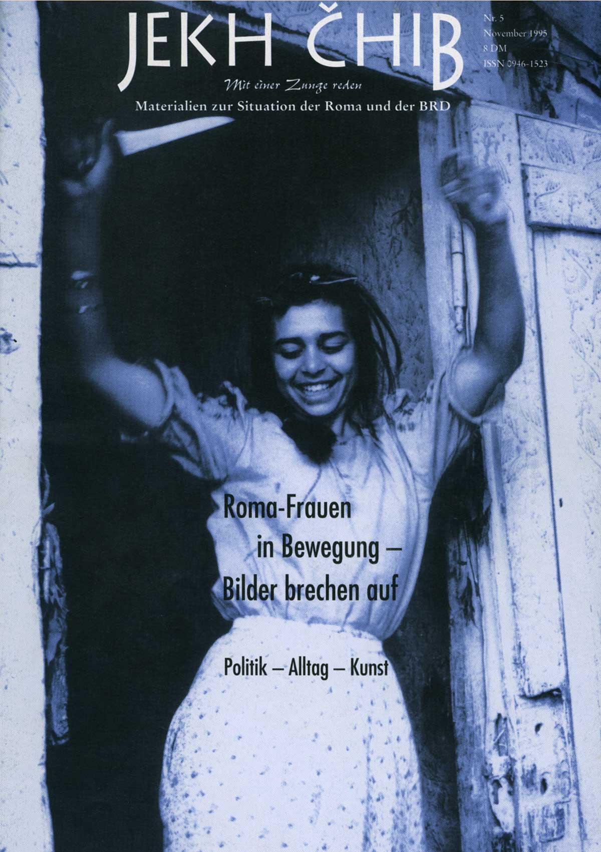 Printdesign - Gestaltung der Zeitung Jekh Chib Nummer 5